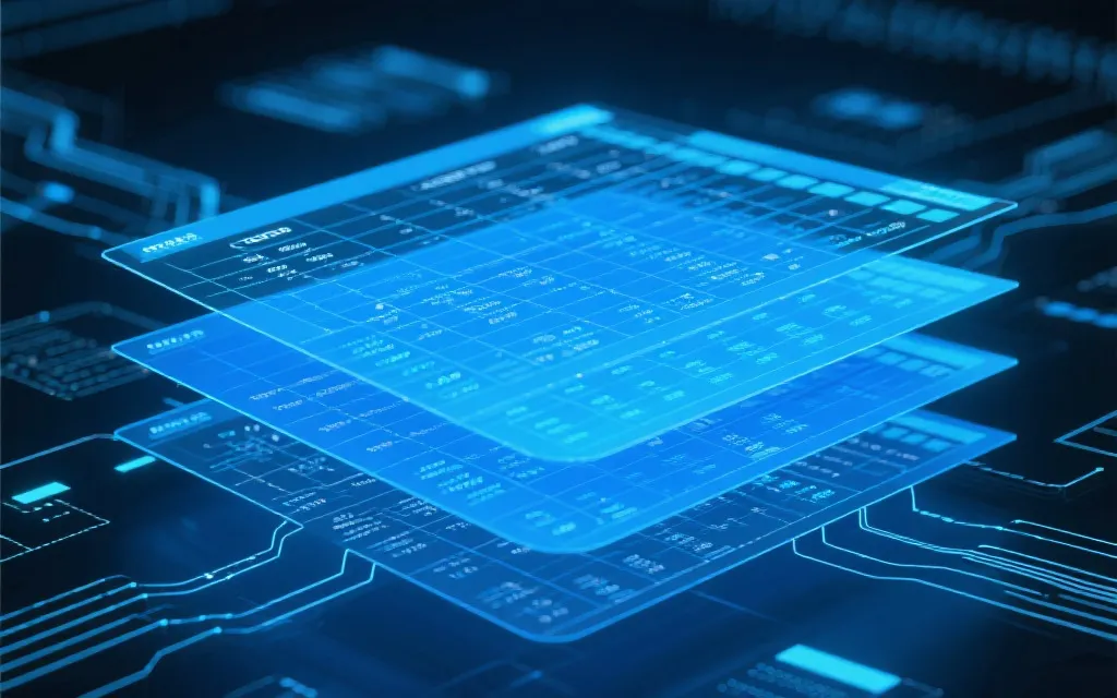 数据结构与字段分布示意图