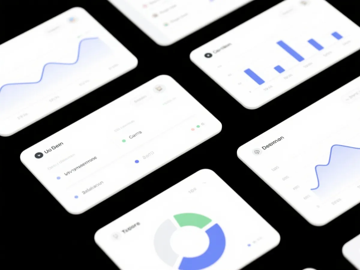 数据看板与图形示意