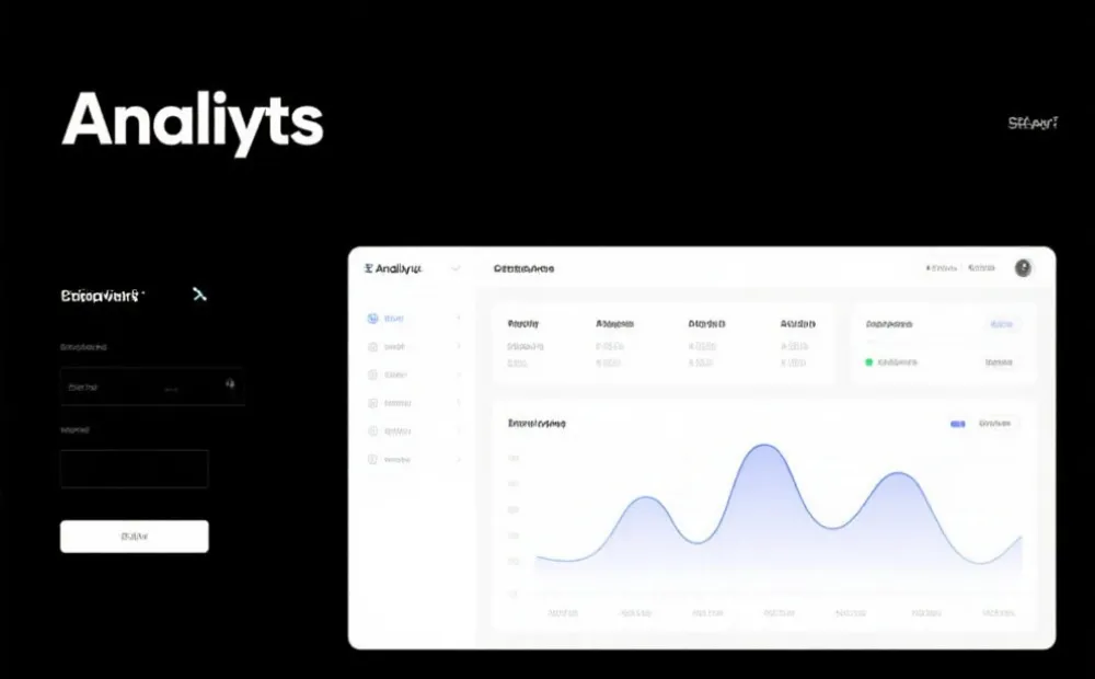 数据可视化面板示意