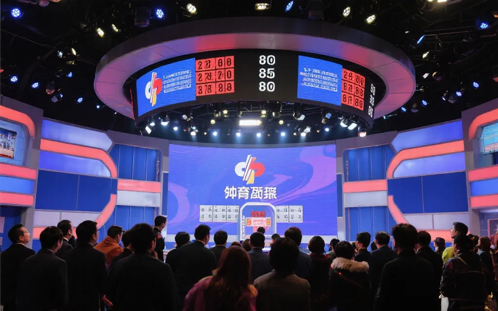 彩票开奖现场氛围